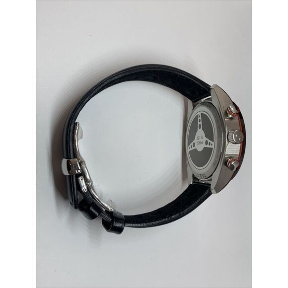 Tissot T100417A Black Leather Analog Dial Quartz Genuine Wrist Watch AEW85 - Picture 10 of 11